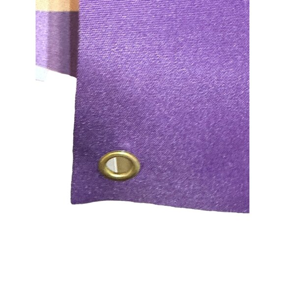 Lot of 2 Halloween Vinyl Wall Hangings‎ Purple Holiday Witches FLAW - Picture 6 of 6